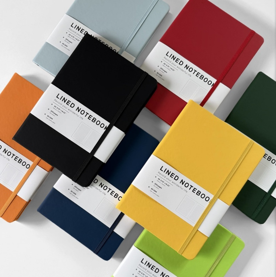 customized leather notebook