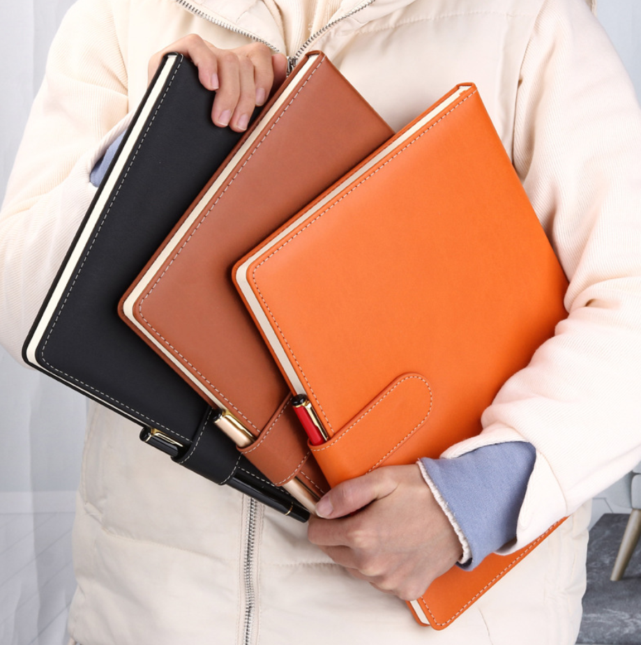 customized leather notebook